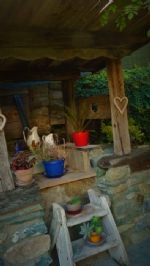 scorcio esterno della casa